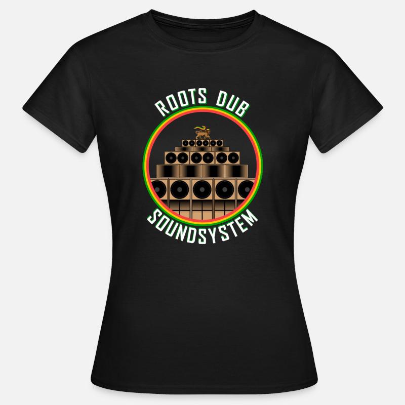 Roots Dub sound system - Women's T-Shirt - black