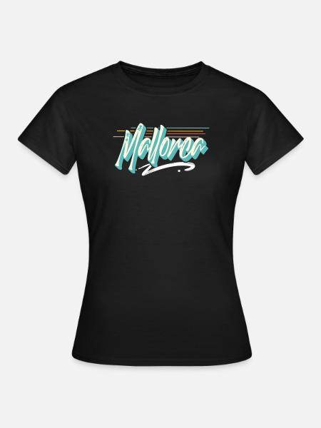 Mallorca - Frauen T-Shirt - Schwarz