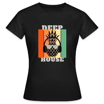 FKK jamaica - T-shirt Femme - noir - Devant - AI Model Female 172 dark (172cm)