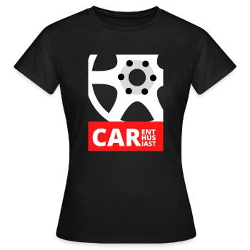 Felgen Design - Frauen T-Shirt - Schwarz - Vorne - AI Model Female 172 dark (172cm)