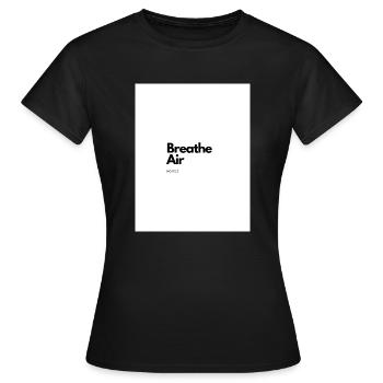 Air - Frauen T-Shirt - Schwarz - Vorne - AI Model Female 172 dark (172cm)