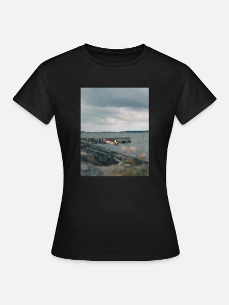 Ozean - Frauen T-Shirt - Schwarz