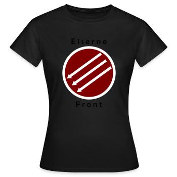Eiserne Fron - Drei Pfeile - T-shirt Femme - noir - Devant - AI Model Female 172 dark (172cm)