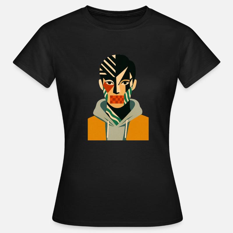 Cv dazzle style - Women's T-Shirt - black