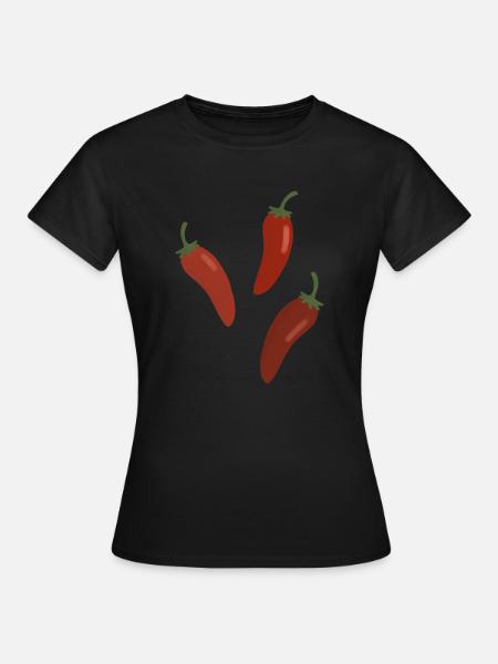 Chili Peppers - Women's T-Shirt - black