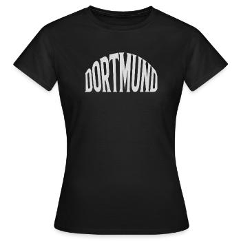 Dortmund - T-shirt Femme - noir - Devant - AI Model Female 172 dark (172cm)