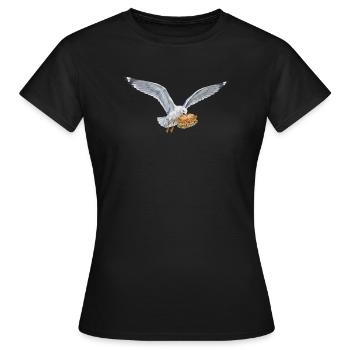 Boulderer Colorsplash Boulder Bouldern - Frauen T-Shirt - Schwarz - Vorne - AI Model Female 172 dark (172cm)
