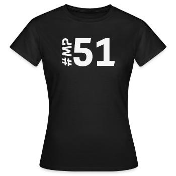 MP51-KARTON - Frauen T-Shirt - Schwarz - Vorne - AI Model Female 172 dark (172cm)