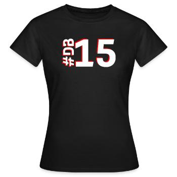 DB15-KARTON - Frauen T-Shirt - Schwarz - Vorne - AI Model Female 172 dark (172cm)