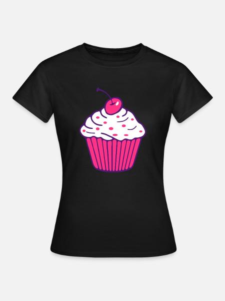 Cupcake - Women's T-Shirt - black