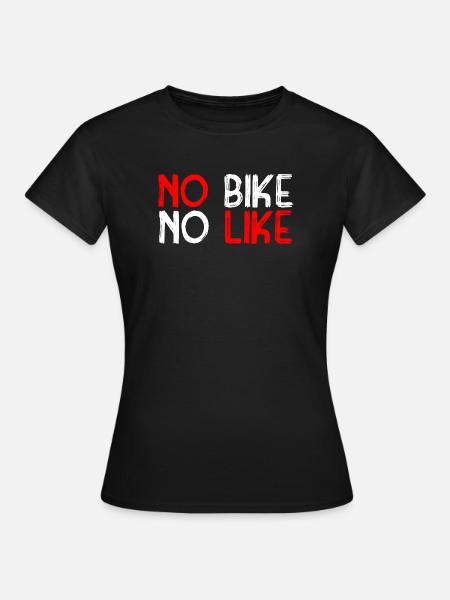 Biking - Frauen T-Shirt - Schwarz