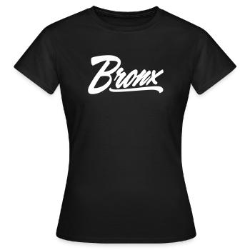 bronx shirt - Frauen T-Shirt - Schwarz - Vorne - AI Model Female 172 dark (172cm)