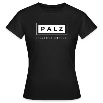 Palz regional - Frauen T-Shirt - Schwarz - Vorne - AI Model Female 172 dark (172cm)