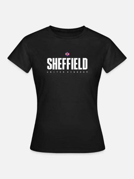 Sheffield - Frauen T-Shirt - Schwarz
