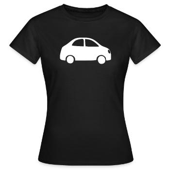 Cadeau du permis de conduire automobile - T-shirt Femme - noir - Devant - AI Model Female 172 dark (172cm)