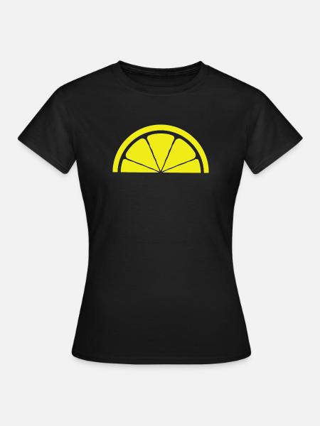 Lemon Design - Women's T-Shirt - black