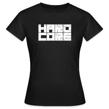 Hardcore - Women's T-Shirt - black - Front - AI Model Female 172 dark (172cm)