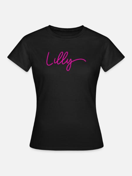 Lilly - Camiseta mujer - negro