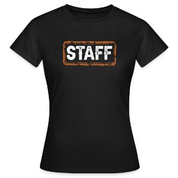 Personnel - T-shirt Femme - noir - Devant - AI Model Female 172 dark (172cm)