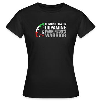 Parkinson Krankheit - Frauen T-Shirt - Schwarz - Vorne - AI Model Female 172 dark (172cm)