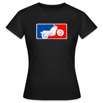 CMX500 Rebel MLB Motorcycle Cruiser Bobber - Women's T-Shirt - black - Front - AI Model Female 172 dark (172cm)