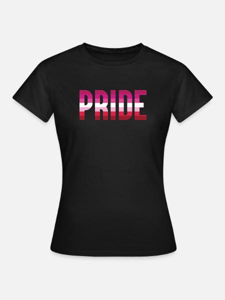 Pride Month LGBT - Lesbian Pride - Frauen T-Shirt - Schwarz