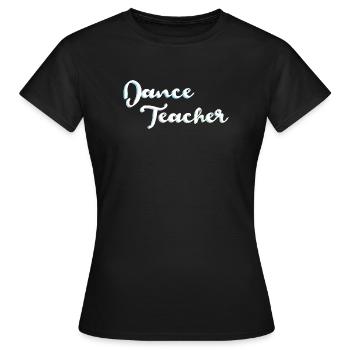 Tänzerin - Frauen T-Shirt - Schwarz - Vorne - AI Model Female 172 dark (172cm)