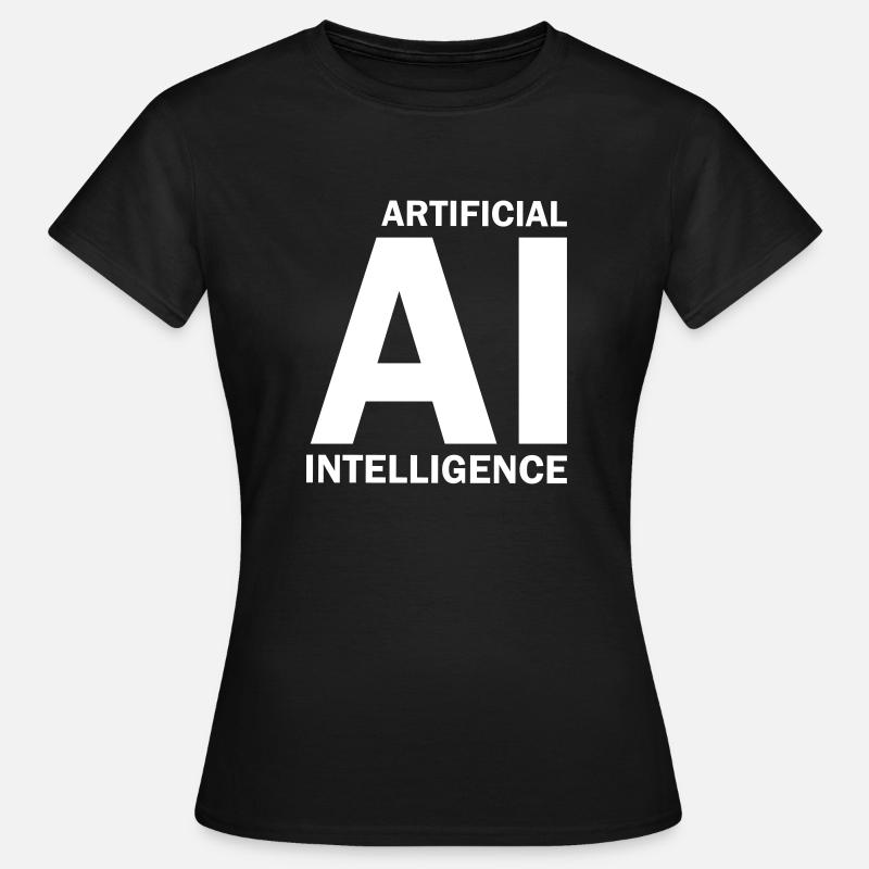 Artificial Intelligence - Frauen T-Shirt - Schwarz