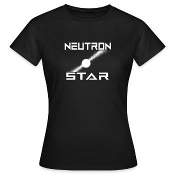 Neutronen Stern Wissenschaft Universum - Frauen T-Shirt - Schwarz - Vorne - AI Model Female 172 dark (172cm)