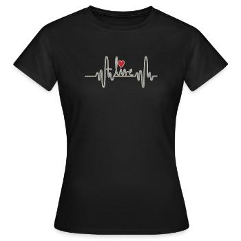 Alive - Women's T-Shirt - black - Front - AI Model Female 172 dark (172cm)