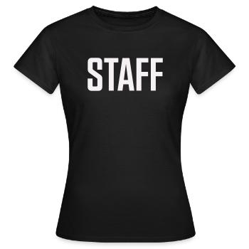 Personnel - T-shirt Femme - noir - Devant - AI Model Female 172 dark (172cm)