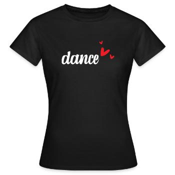 Tanzlehrer - Frauen T-Shirt - Schwarz - Vorne - AI Model Female 172 dark (172cm)
