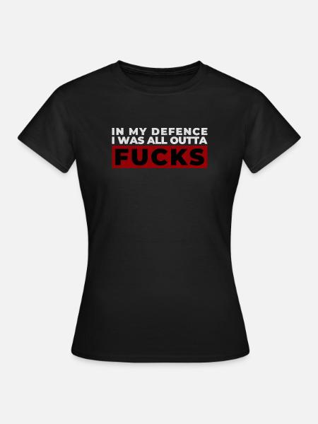 Mutiges, ausdrucksstarkes Protestdesign - Frauen T-Shirt - Schwarz