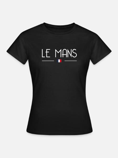 Ville française - T-shirt Femme - noir
