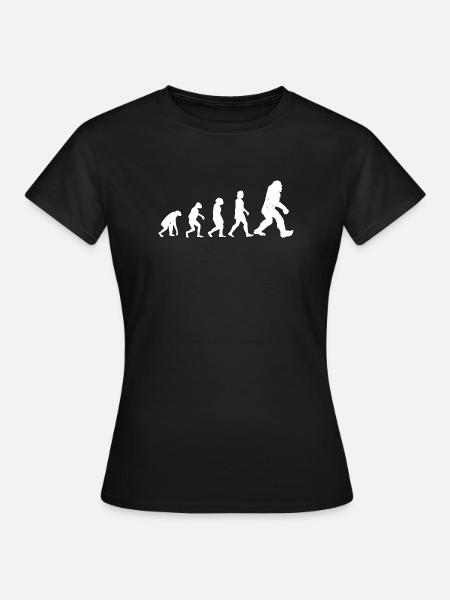 Bigfoot Sasquatch Cache-cache Dictons - T-shirt Femme - noir