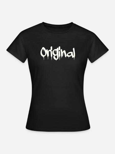 original - Frauen T-Shirt - Schwarz