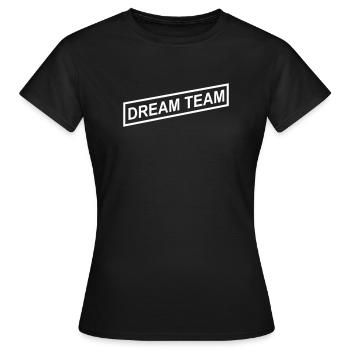 Équipe de rêve - T-shirt Femme - noir - Devant - AI Model Female 172 dark (172cm)