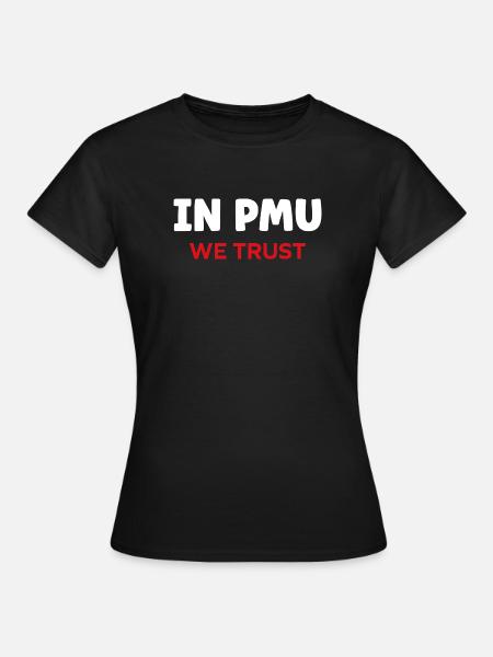 pmu - T-shirt Femme - noir