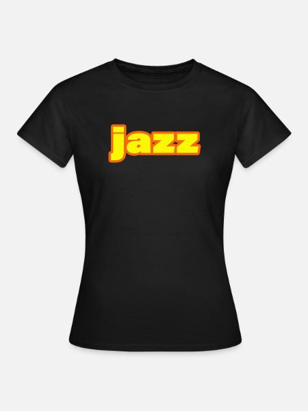 JAZZ - Frauen T-Shirt - Schwarz