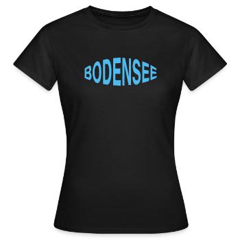 LAC DE CONSTANCE - T-shirt Femme - noir - Devant - AI Model Female 172 dark (172cm)