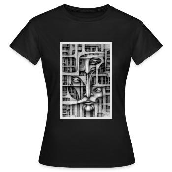 Personalities - Different Personalities - Women's T-Shirt - black - Front - AI Model Female 172 dark (172cm)
