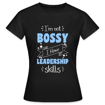 Chef Karriere Angestellter - Frauen T-Shirt - Schwarz - Vorne - AI Model Female 172 dark (172cm)