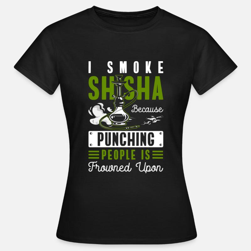 Hookah Smoke Turkish Smoking - Women's T-Shirt - black