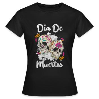 Holiday Feast October Commemoration - Women's T-Shirt - black - Front - AI Model Female 172 dark (172cm)