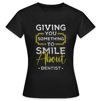 Physician Appointment Specialty Held - Women's T-Shirt - black - Front - AI Model Female 172 dark (172cm)