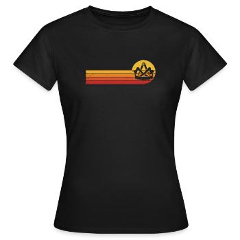 Carpenter's guild sign carpenter craft guild - Women's T-Shirt - black - Front - AI Model Female 172 dark (172cm)
