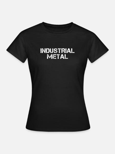 Industriemetall - Frauen T-Shirt - Schwarz