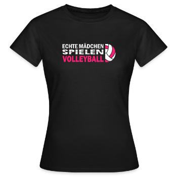 Entraîneur de volley-ball Cadeaux Joueur de volley-ball - T-shirt Femme - noir - Devant - AI Model Female 172 dark (172cm)