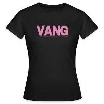 VANG - T-shirt Femme - noir - Devant - AI Model Female 172 dark (172cm)