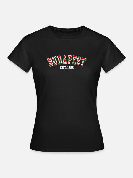 Budapest, gegründet 1996 - Frauen T-Shirt - Schwarz